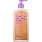 b.tan Glow Your Own Way Clear Self Tan Gel Hydrated AF 236 ml