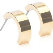 Blomdahl Golden Titanium Pendant Plain Grand Curved 15 mm