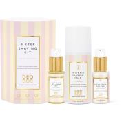 DeoDoc Intimate Shaving Trio - Fresh Coconut