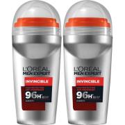L'Oréal Paris Men Expert Invincible 96h Roll-On Duo 2x50 ml
