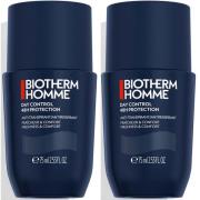 Biotherm Day Control Day Control Homme Roll-on 48H Duo 2x75 ml