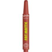 NYX PROFESSIONAL MAKEUP Fat Matte Slick Click Lip Balm 04 Rose Ro