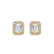 Mads Z Isabella Ohrringe 14 kt. Gold 0,08 ct. 1516036