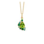 Mads Z Four Seasons-Spring Peridot Anhänger 14 kt. Gold 1536033