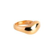 Enamel Ring 18 kt. Silber vergoldet R73G