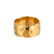 Jane Kønig Bruised Heart Ring 18 kt. Silber Vergoldet BHR-SS23-G