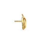 Jane Kønig Leaf Ohrring Single 18 kt. Silber vergoldet LSHOL23-G