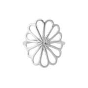 Pernille Corydon Large Bellis Ring Silber r-328-s