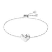 Calvin Klein FACETED HEART Armband Rostfreier Stahl 35000038