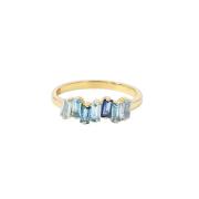 Suzanne Kalan Amalfi Mix Ring 14 kt. Gold PR452C-YG