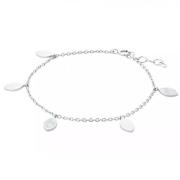 Pernille Corydon Flake Armband Silber b-389-s