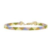 Nuni Copenhagen Nancy Armband 18 kt. Silber Vergoldet A3014-Forest