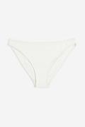 H&M Bikinihose Weiß, Bikini-Unterteil in Größe 40. Farbe: White 113