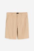 H&M Chino-Shorts in Relaxed Fit Beige Größe W 28