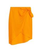 Arket Wickelrock aus Leinen Gelb, Röcke in Größe M. Farbe: Yellow