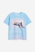H&M Oversized T-Shirt Hellblau/Delfine, T-Shirts & Tops in Größe 170. ...