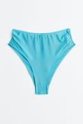 H&M Bikinihose Brazilian Türkis, Bikini-Unterteil in Größe 42. Farbe: ...