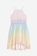 H&M Gemustertes Kleid Hellrosa, Kleider in Größe 170. Farbe: Light pin...