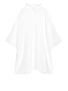 Arket Weites Leinenkleid Weiß, Alltagskleider in Größe 38. Farbe: Whit...