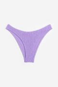 H&M Bikinihose Lila, Bikini-Unterteil in Größe 42. Farbe: Purple