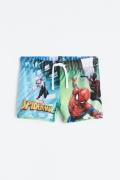 H&M Badehose mit Print Grün/Spiderman, Badeshorts in Größe 92. Farbe: ...