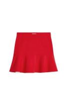 Arket Ausgestellter Minirock Rot, Röcke in Größe 34. Farbe: Red