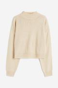 H&M Pullover Hellbeige in Größe S. Farbe: Light beige