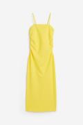 H&M Bandeau-Kleid Gelb, Party kleider in Größe XXL. Farbe: Yellow
