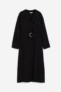 H&M Utility-Kleid Schwarz, Alltagskleider in Größe XS. Farbe: Black