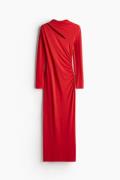 H&M Bodycon-Kleid mit Cut-outs Rot, Alltagskleider in Größe XL. Farbe:...