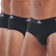 adidas 3P Active Flex Cotton Brief Schwarz Baumwolle Small Herren