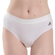 Adidas Solid Cotton Bikini Style Brief Weiß Baumwolle Small Damen