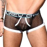 Andrew Christian Almost Naked Transparent Boxer Schwarz Polyester Smal...