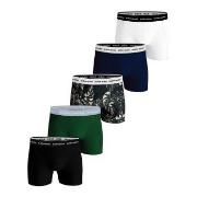 Björn Borg 5P Essential Shorts 2115 Grün/gemustert Baumwolle X-Large H...