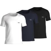 BOSS 3P Classic Crew Neck T-shirt Schwarz/Marine/Weiß Baumwolle Medium...