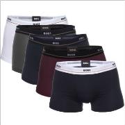 BOSS 5P Cotton Boxer Trunks Multi-colour-2 Baumwolle Medium Herren