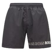 BOSS Badehosen Dolphin Recycled Swim Shorts Schwarz Polyester Small He...