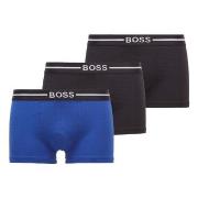 BOSS 3P Organic Cotton Trunk Schwarz/Blau Baumwolle Medium Herren