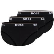 BOSS 3P Power Brief Schwarz Baumwolle Small Herren