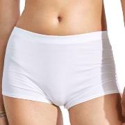 Bread and Boxers Boxer Panty Weiß Modal Small Damen