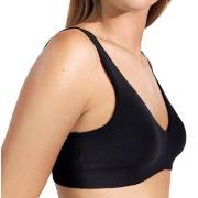 Bread and Boxers Padded Soft Bra BH Schwarz Modal Small Damen