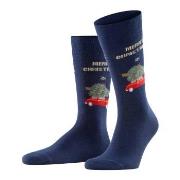 Burlington X-mas Car Sock Marine Gr 40/46