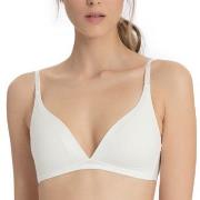 Calida BH Cate Triangle Soft-Bra Weiß Baumwolle A 70 Damen