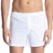 Calida Cotton Code Boxer Shorts With Fly Weiß Baumwolle Small Herren