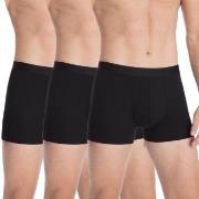 Calida 3P Natural Benefit Boxer Schwarz Baumwolle Small Herren