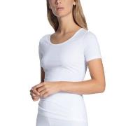 Calida Natural Comfort T-shirt Weiß Baumwolle Small Damen