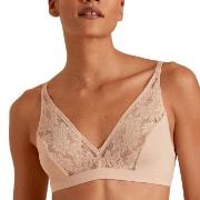 Calida BH Natural Skin Lace Bra Beige Small Damen