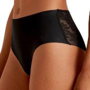 Calida Natural Skin Lace Midi Brief Schwarz Small Damen