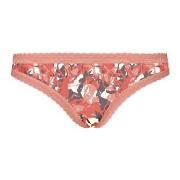 Calvin Klein Bottoms Up Refresh Thong Orange gemustert Polyamid Small ...