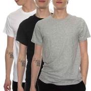 Calvin Klein 3P Cotton Stretch Crew Neck T-Shirt Mixed Baumwolle Small...